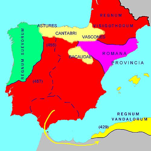 Cronologia da Península Ibérica (379-1500)